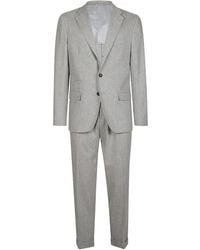 Eleventy - Buttoned Suit - Lyst