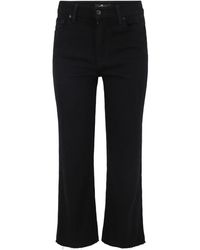 7 For All Mankind - Vaqueros capri Alexa - Lyst
