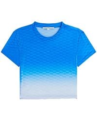 Kith - Monogram-Mesh T-Shirt - Lyst