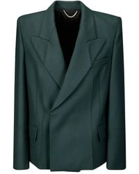 Victoria Beckham - Blazer Con Spalle A Punta - Lyst
