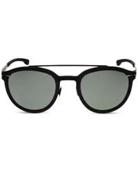 Ic! Berlin - Lunettes De Soleil À Monture Ronde - Lyst