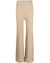 Remain - Soleima Knitted Flared Trousers - Lyst