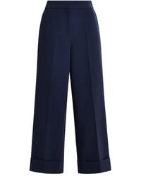 Essentiel Antwerp - Pressed-Crease Flared Trousers - Lyst