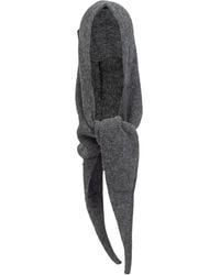 Ganni - Passamontagna Con Sciarpa - Lyst