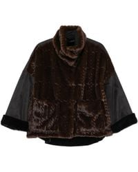 Collection Privée - Faux-Fur Panelled Parka - Lyst