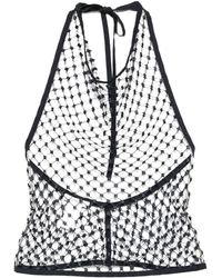 Lemaire - Fishnet Halter Top - Lyst