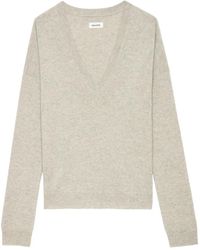 Zadig & Voltaire - Vivi Pullover mit Patch - Lyst