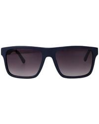 Emporio Armani - Lunettes De Soleil À Monture Rectangulaire - Lyst