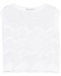 D.exterior - Chevron Tank Top - Lyst