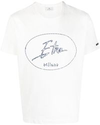 Etro - Herren andere materialien t-shirt - Lyst