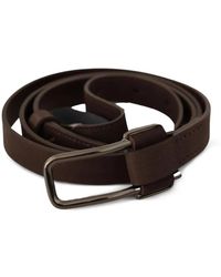 CoSTUME NATIONAL - Buckle-Fastening Leather Belt - Lyst