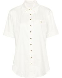 Cult Gaia - Rayn Short-Sleeved Shirt - Lyst