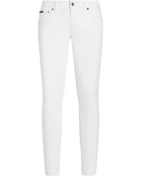 Dolce & Gabbana - Skinny Stretch Jeans - Lyst