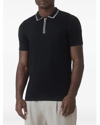 Mauvais - Zip-Fastening Polo Shirt - Lyst