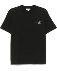 Lacoste - Camiseta con estampado gráfico - Lyst