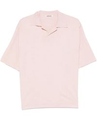 AURALEE - Tussah High-Gauge Silk T-Shirt - Lyst