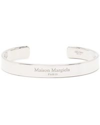 Maison Margiela - Bangle Bracelet With Engraved Logo - Lyst