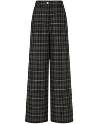 Studio Tomboy X - Broek Met Wijde Pijpen En Tartan Ruit - Lyst