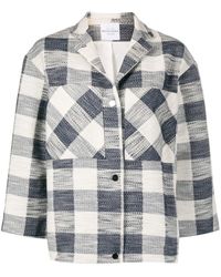 Roseanna Jack Met Jacquard - Blauw