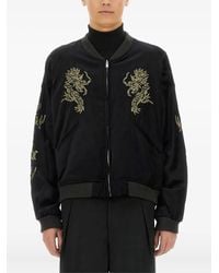 Sasquatchfabrix. - Dragon-Embroidered Bomber Jacket - Lyst