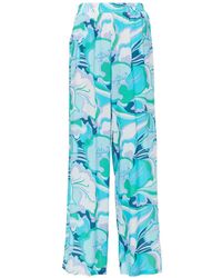 Melissa Odabash - Floral-Print Palazzo Pants - Lyst