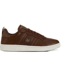 K-swiss - Baskets À Plaque Logo - Lyst