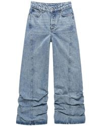AVAVAV - Shar Pei Smocked Stonewashed Jeans - Lyst