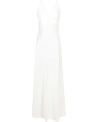 Lethicia Bronstein - オープンバック サテンドレス - Lyst