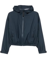 ALPHATAURI - Hooded Elasticated-Hem Jacket - Lyst