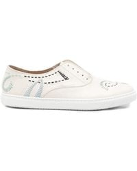 Fratelli Rossetti - Round-Toe Slip-On Sneakers - Lyst