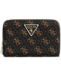 Guess - Monogram-Pattern Wallet - Lyst
