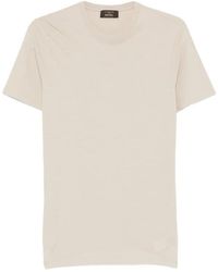 Zanone - Cotton T-Shirt - Lyst