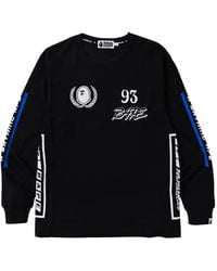 A Bathing Ape - Graphic-Print Long-Sleeve T-Shirt - Lyst
