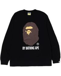 A Bathing Ape - Sudadera Con Logo Estampado - Lyst