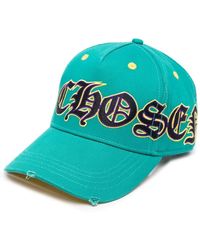 Philipp Plein - Gothic Logo-Print Distressed Cap - Lyst