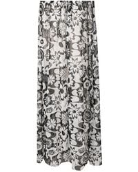 Amir Slama - Floral-Print Beach Dress - Lyst