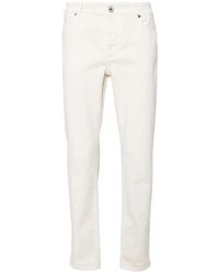 Brunello Cucinelli - Mid-rise Slim-fit Jeans - Lyst