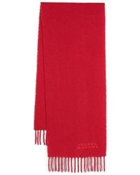 Isabel Marant - Firny Logo-Embroidered Scarf - Lyst