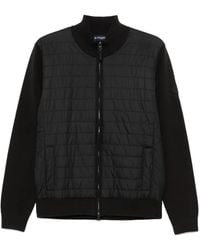 Hackett - Quilted Knit Jacket - Lyst