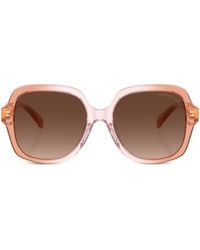 COACH - Ombré-Effect Oversize-Frame Sunglasses - Lyst