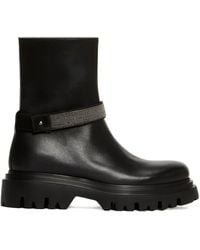 Fabiana Filippi - Chain-Embellished Boots - Lyst