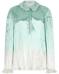Philosophy Di Lorenzo Serafini - Ruffled-Detail Blouse - Lyst