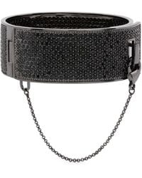 Eddie Borgo - Pavé Safety Chain Bracelet - Lyst