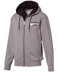 PUMA - Rebel Zip-Up Hoodie - Lyst