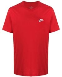Nike - Sportswear Club Crew-Neck T-Shirt - Lyst