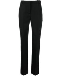 Alexander McQueen - High-waisted Tailored Trousers - Lyst