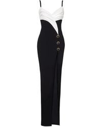 Balmain - Crepe Gown - Lyst