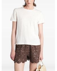 MC2 Saint Barth - T-Shirt À Logo Brodé - Lyst