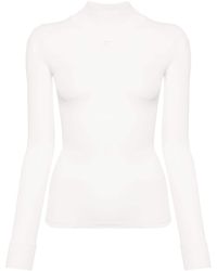 Courreges - Reedition Second Skin Mesh Top - Lyst