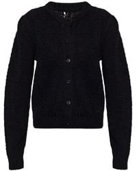 Ulla Johnson - Gebreid Vest Met Knopen - Lyst